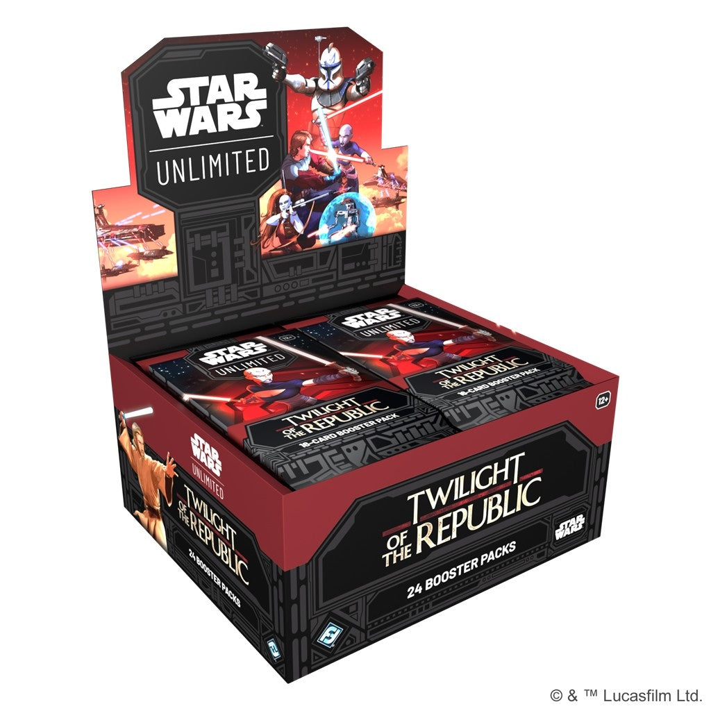 Caja 24 sobres Star Wars: Twilight of the Republic