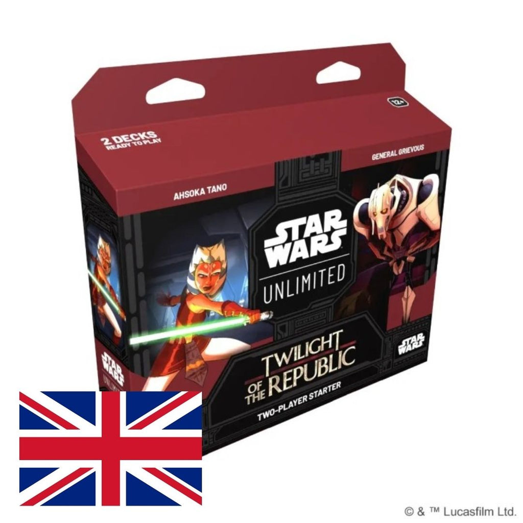 Caja inicio dos jugadores Star Wars: Unlimited Twilight of the Republic