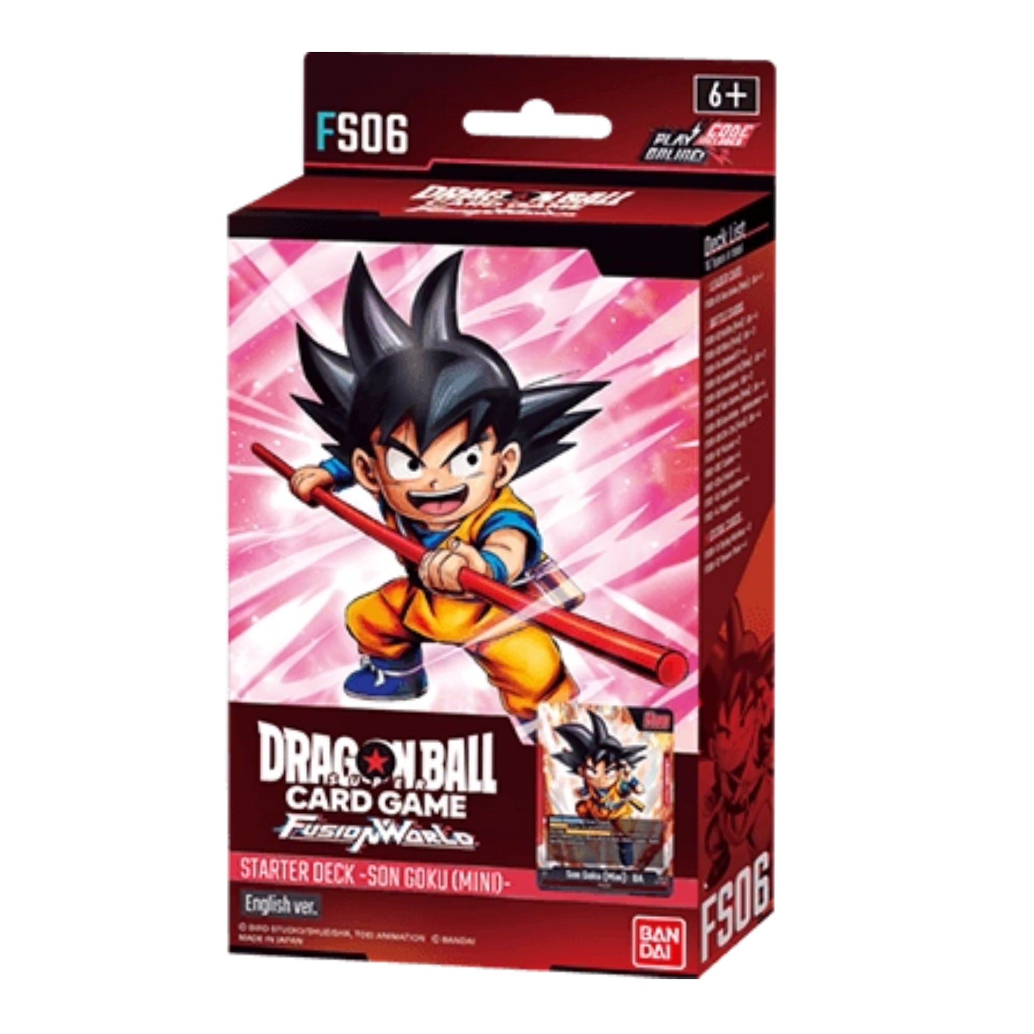 Starter Deck FS06 Son Goku (Mini) - Dragon Ball Super Card Game Fusion World