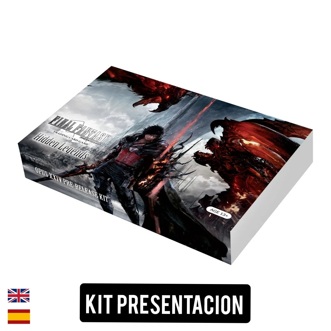 Kit de presentación Hidden Legends Opus 24 - Final Fantasy TCG