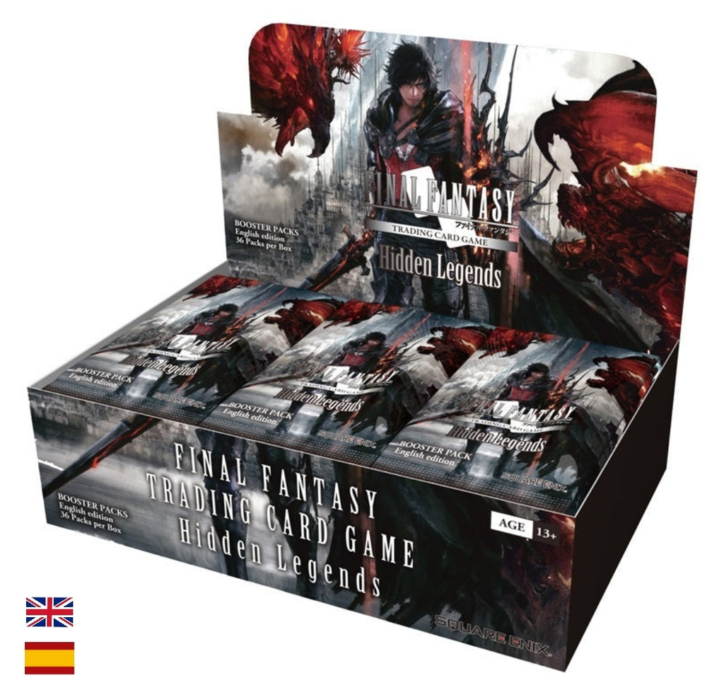 Caja de 36 sobres Hidden Legends Opus 24 - Final Fantasy TCG