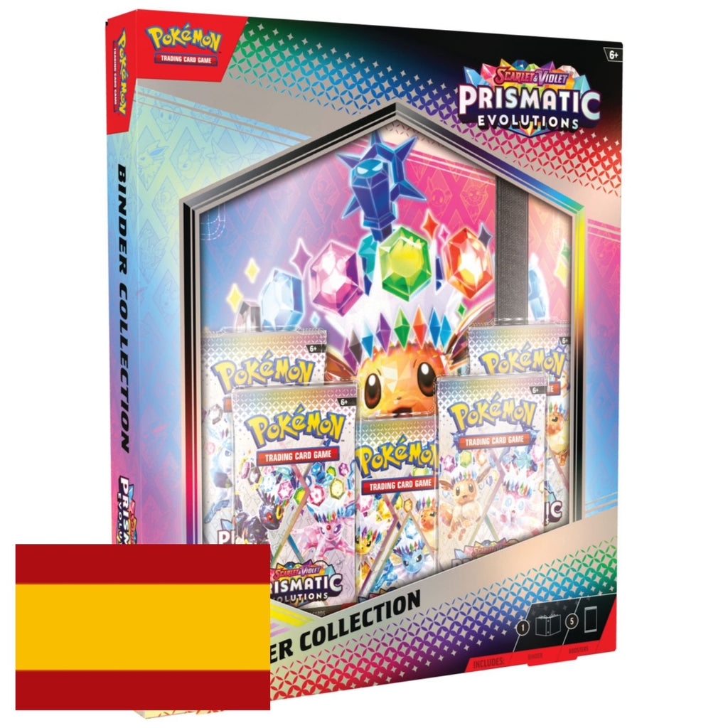 Binder Collection Pokémon Prismatic Evolutions y Evoluciones Prismáticas