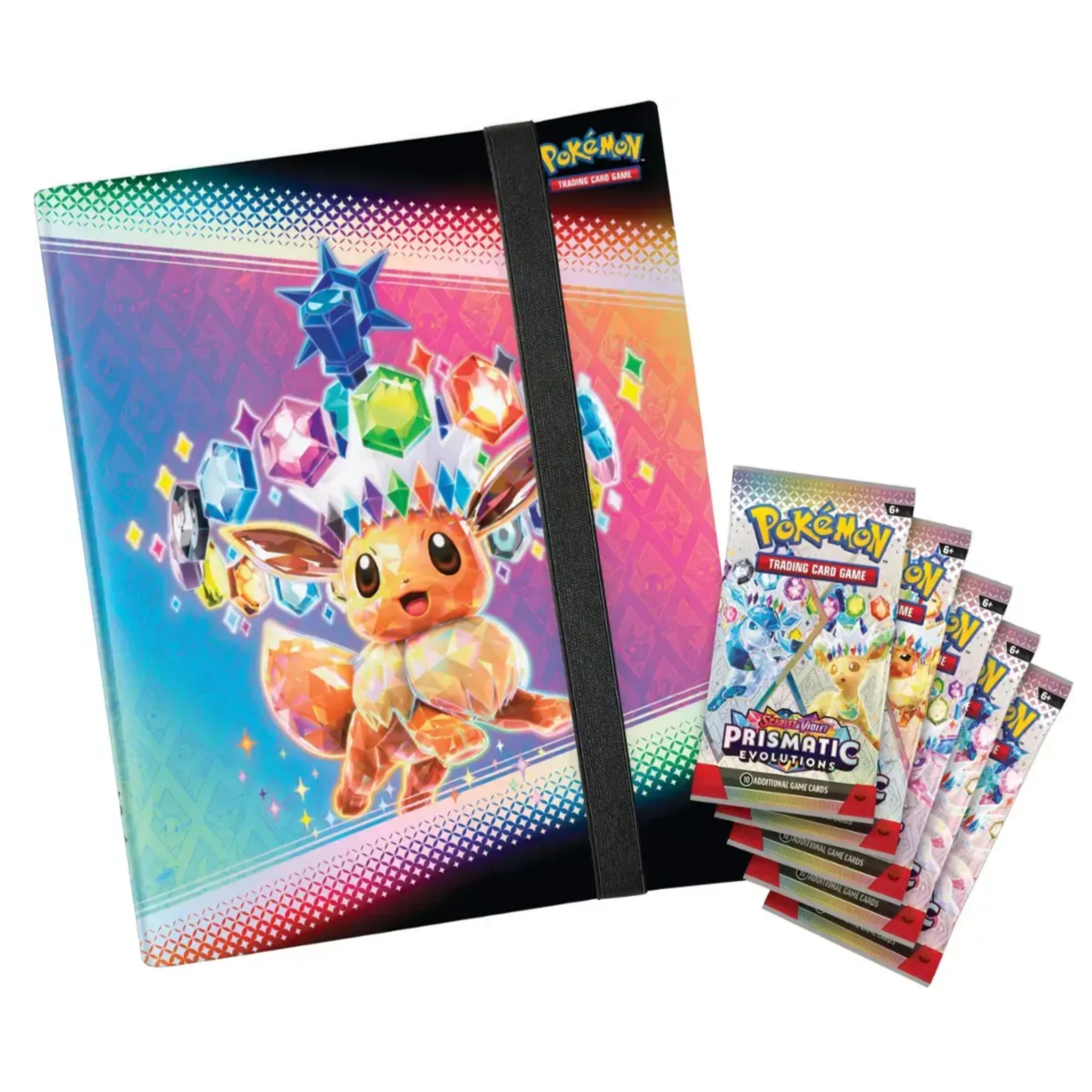 Binder Collection Pokémon Prismatic Evolutions y Evoluciones Prismáticas