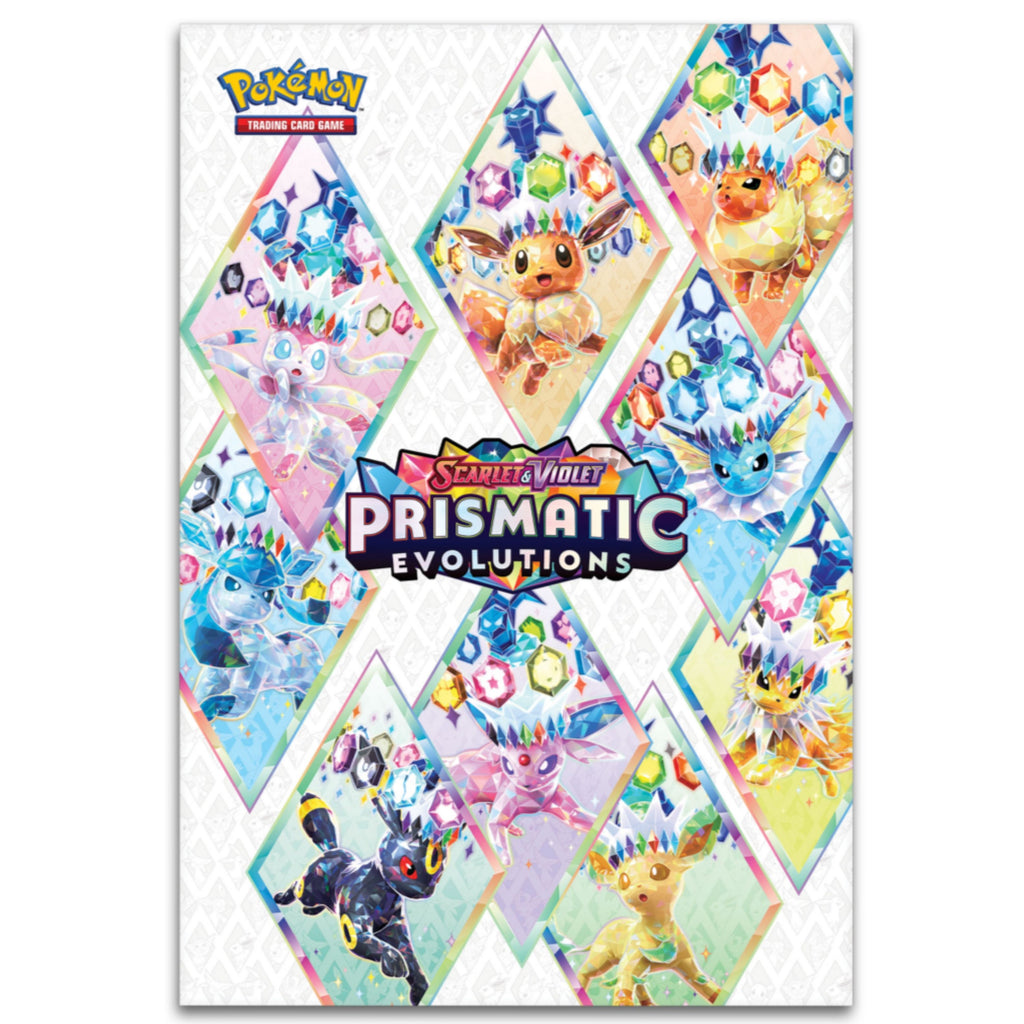 Poster Collection Pokémon Prismatic Evolutions y Evoluciones Prismáticas