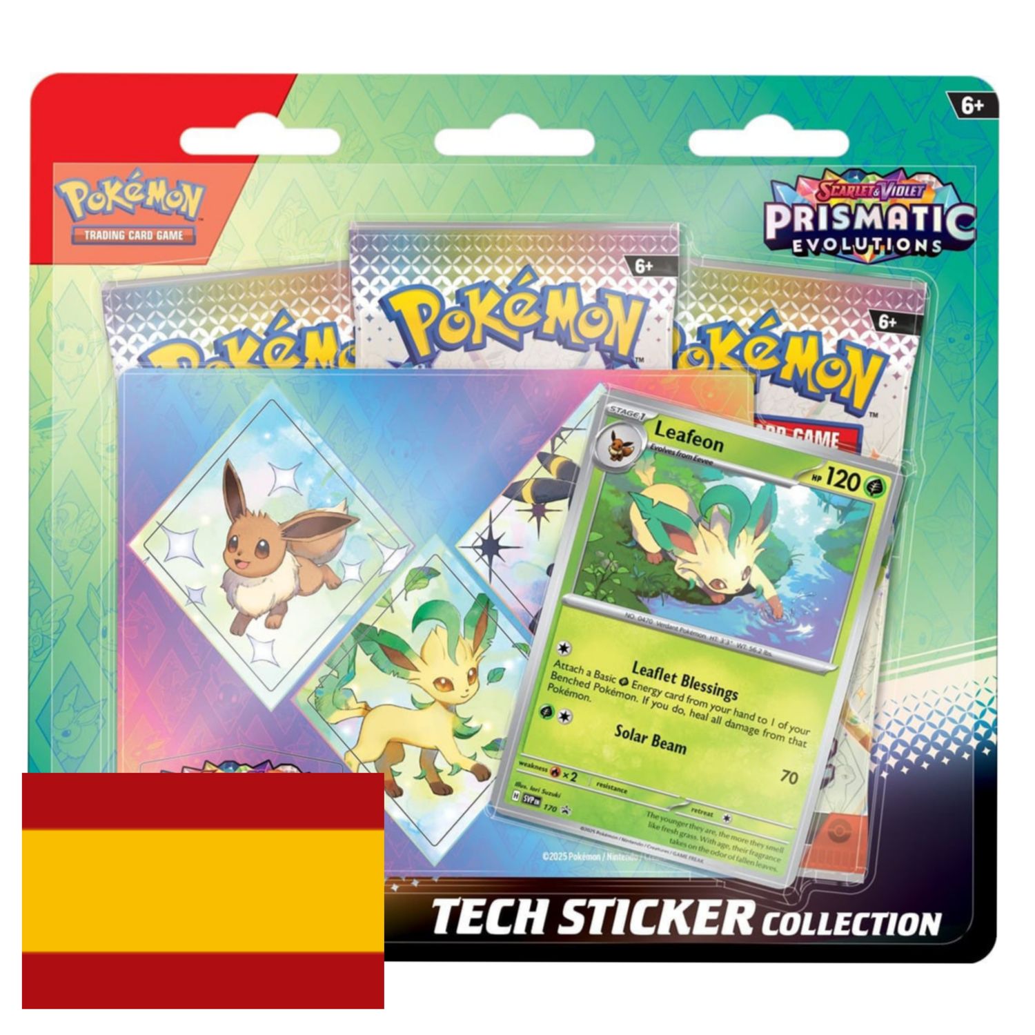 Tech Sticker Collection Pokémon Prismatic Evolutions y Evoluciones Prismáticas