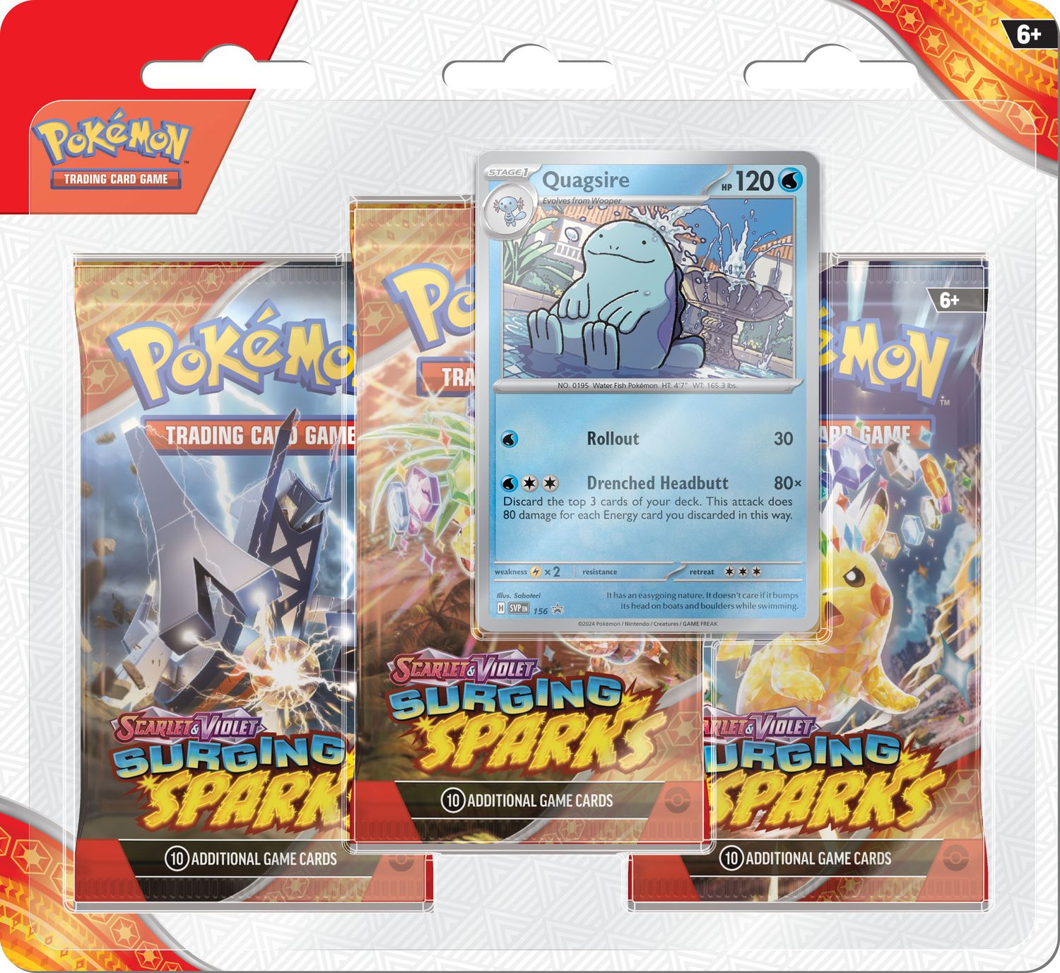 Blisters Pokémon Surging Sparks