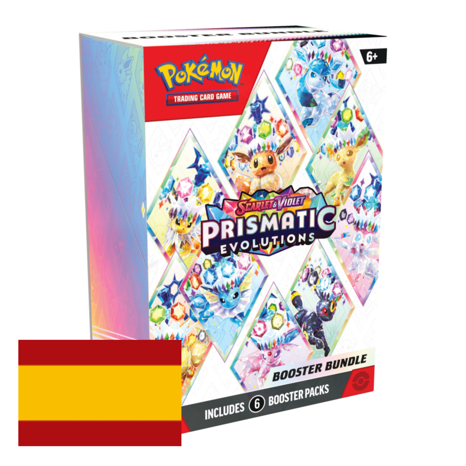 Booster Bundle Pokémon Prismatic Evolutions y Evoluciones Prismáticas