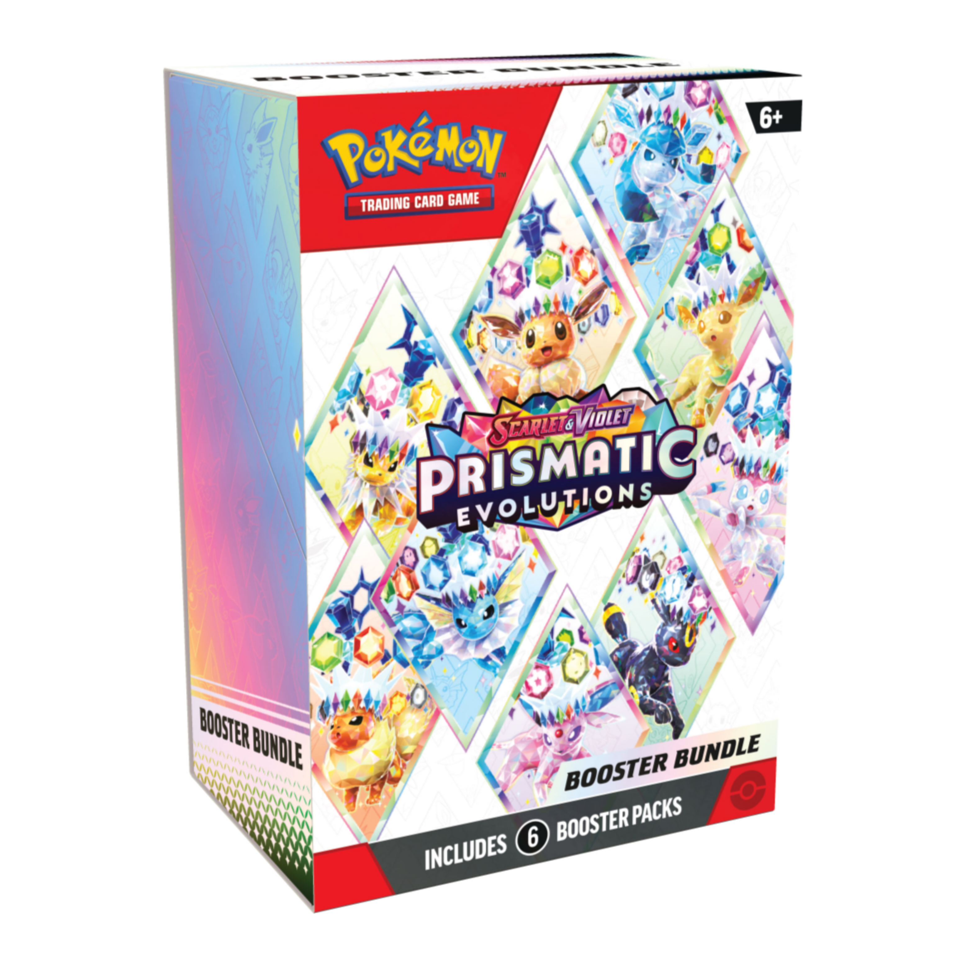 Booster Bundle Pokémon Prismatic Evolutions y Evoluciones Prismáticas