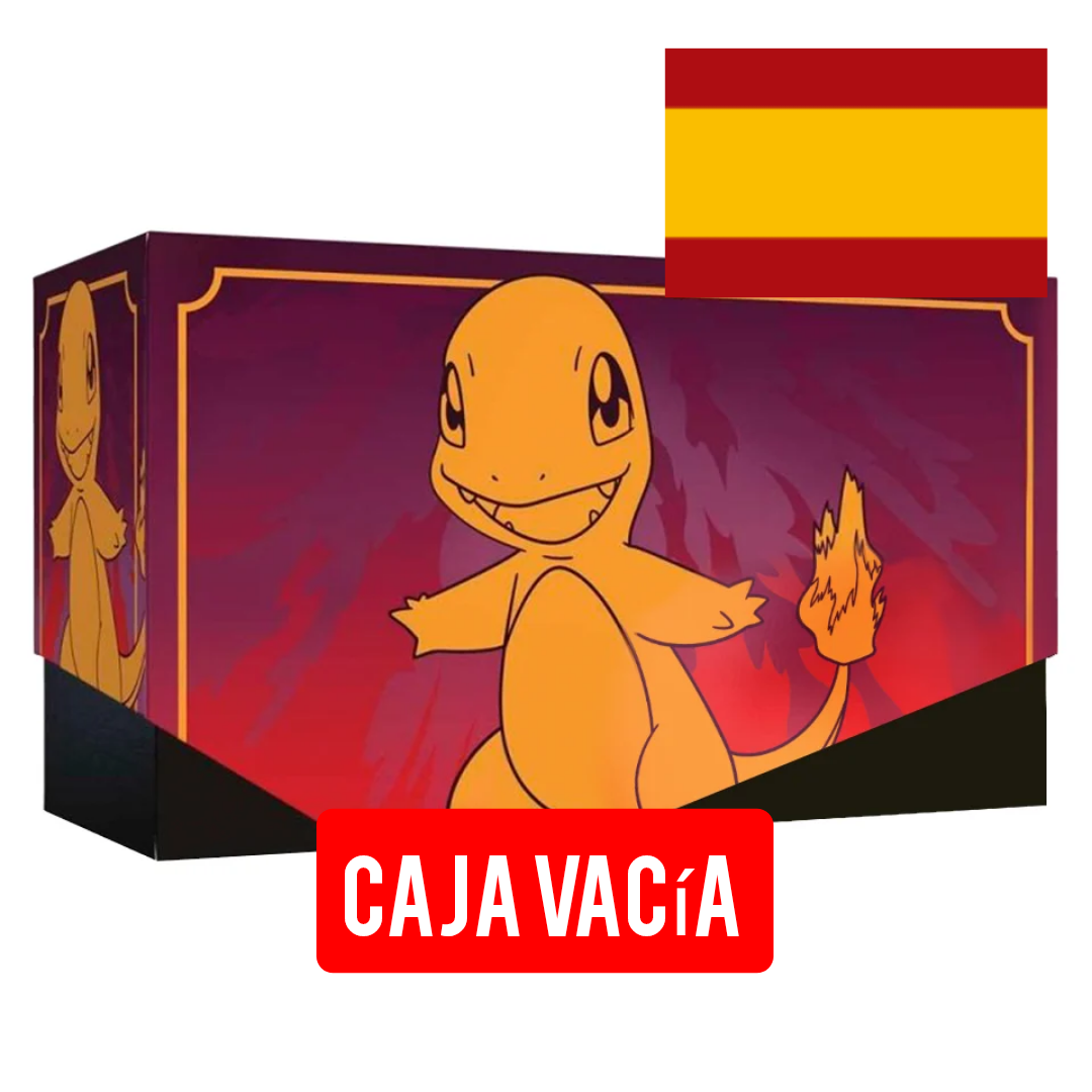 ETB Pokémon Llamas Obsidianas *Caja vacía*