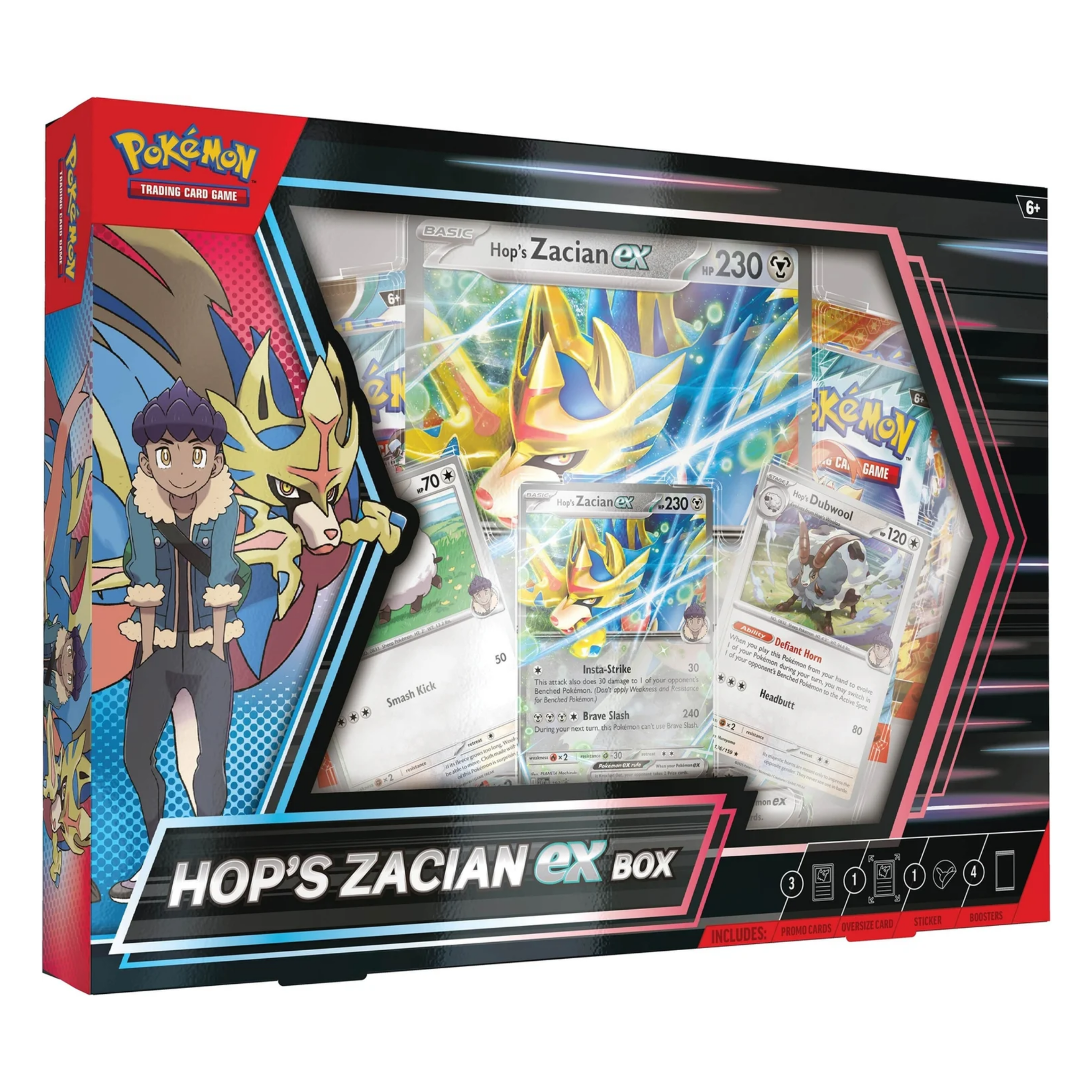 Pokémon Hop´s Zacian Ex Box