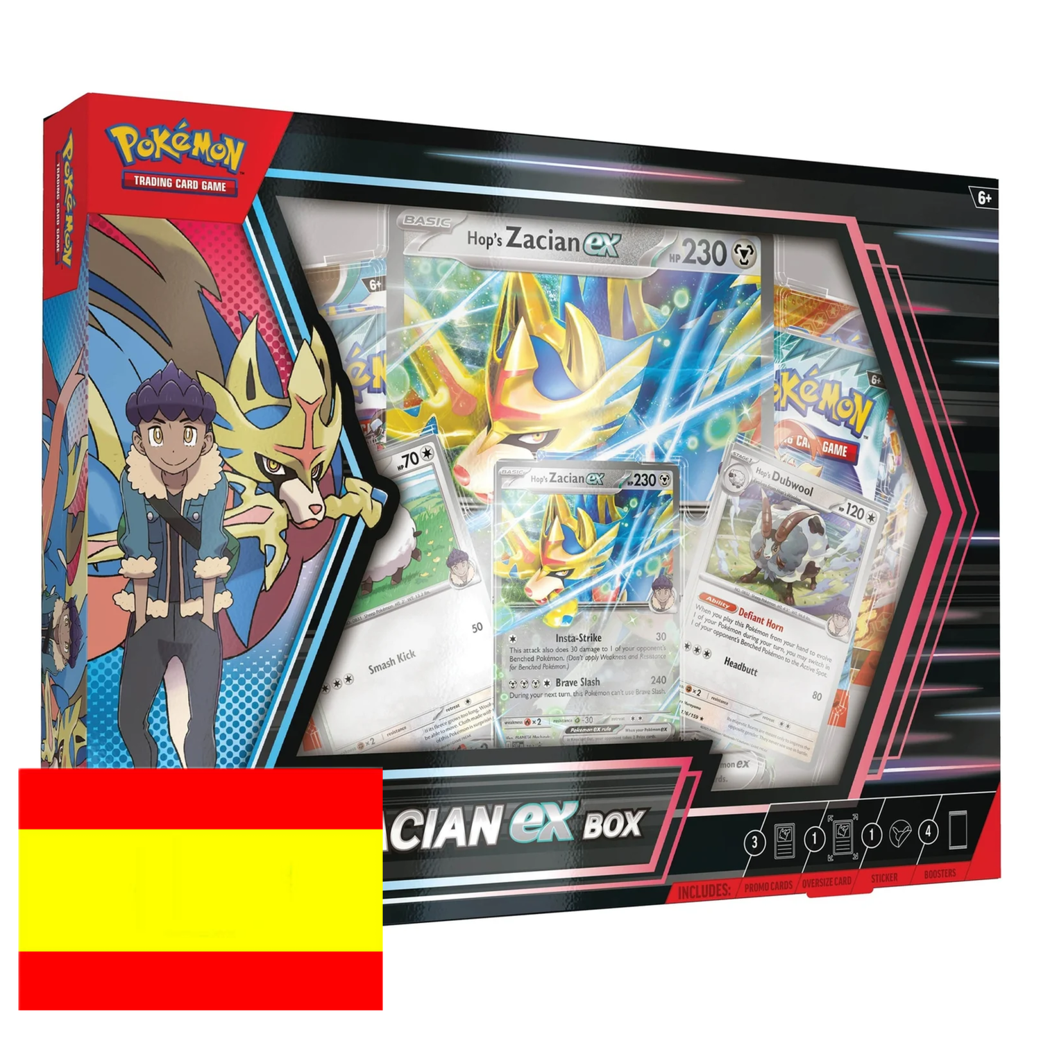 Pokémon Hop´s Zacian Ex Box