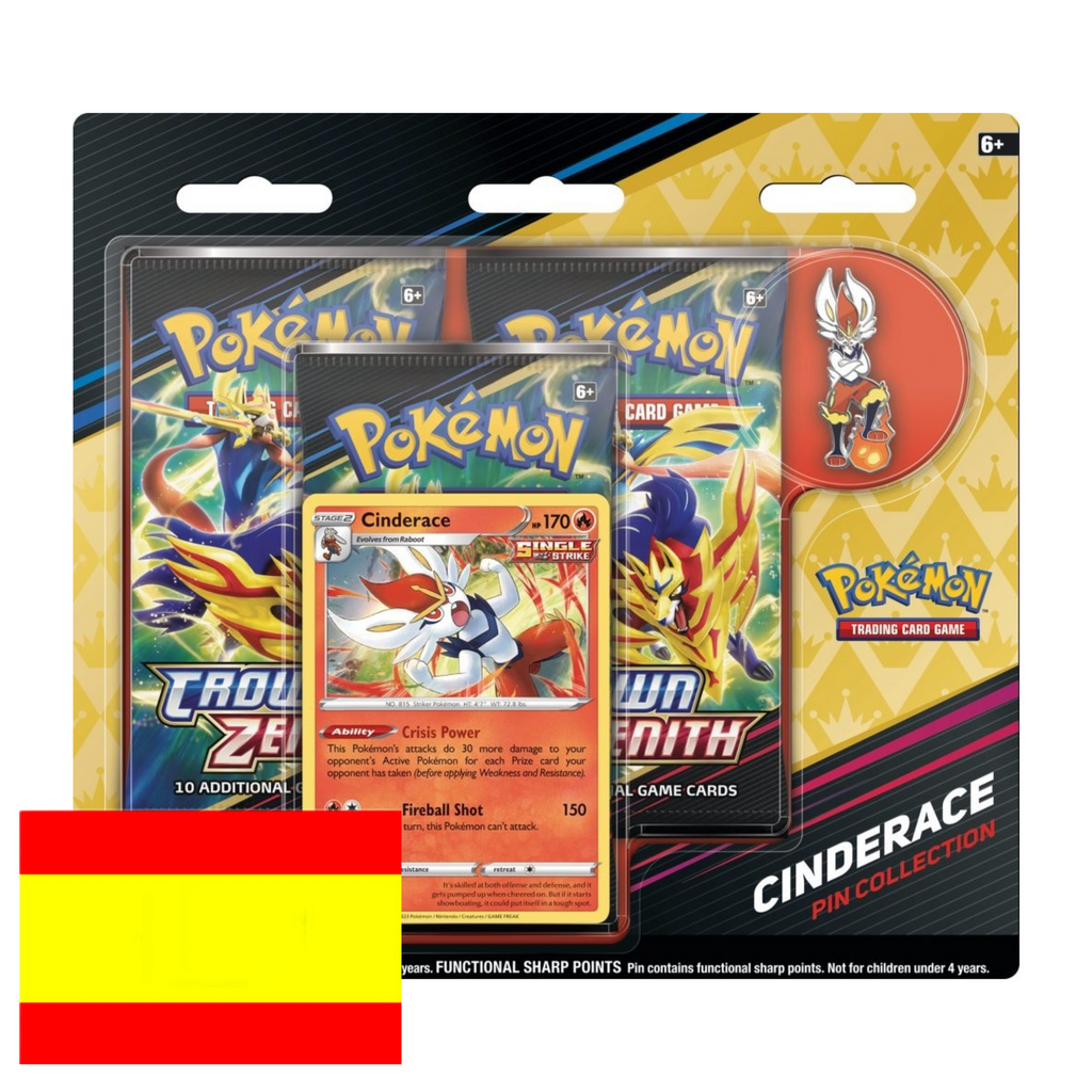 Pin Collection Pokémon Crown Zenith y Cénit Supremo