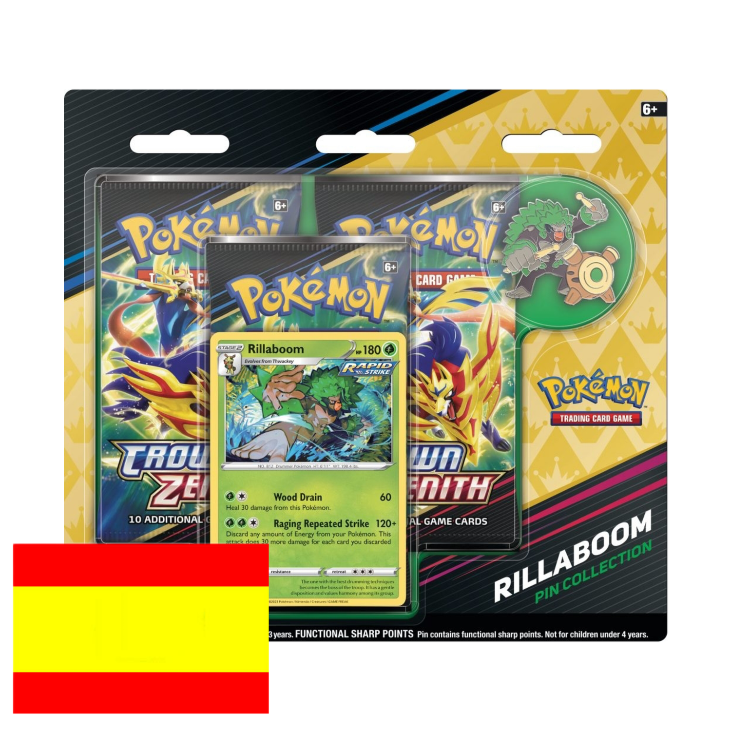 Pin Collection Pokémon Crown Zenith y Cénit Supremo