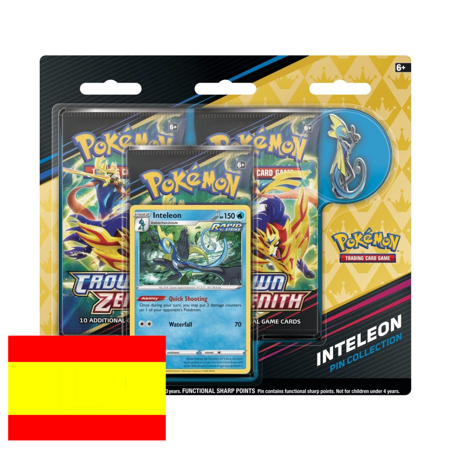 Pin Collection Pokémon Crown Zenith y Cénit Supremo