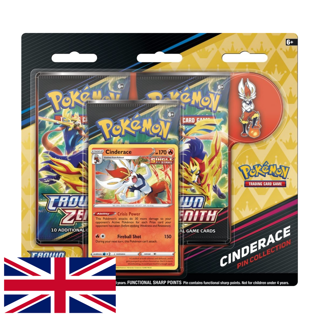 Pin Collection Pokémon Crown Zenith y Cénit Supremo