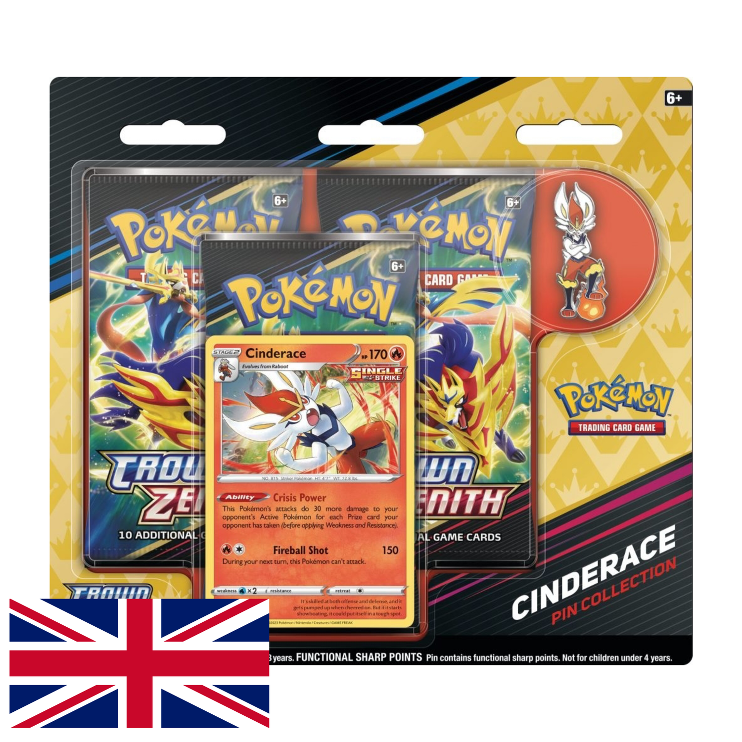 Pin Collection Pokémon Crown Zenith y Cénit Supremo