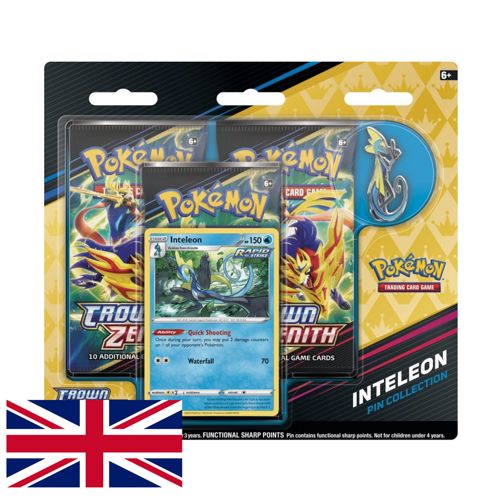 Pin Collection Pokémon Crown Zenith y Cénit Supremo