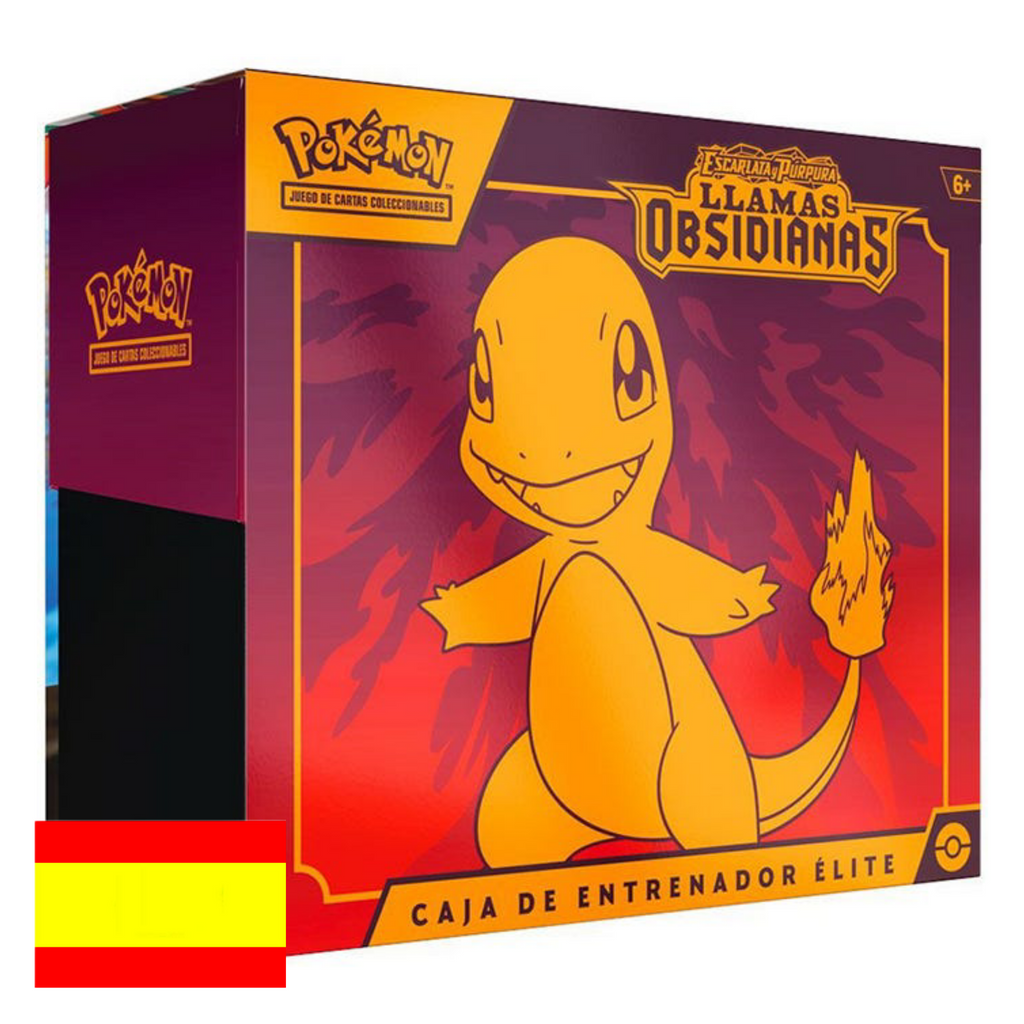 Elite Trainer Box Pokémon Llamas Obsidianas - Español