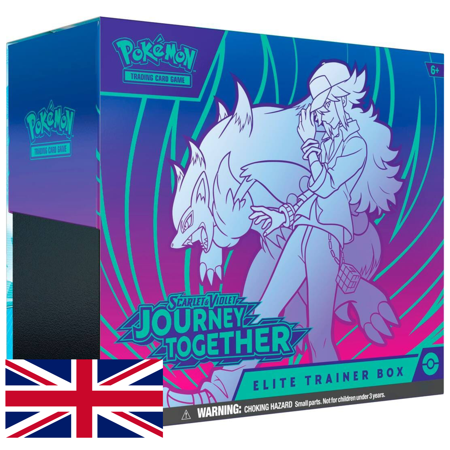 Elite Trainer Box Pokémon Journey Together y Juntos de Aventura