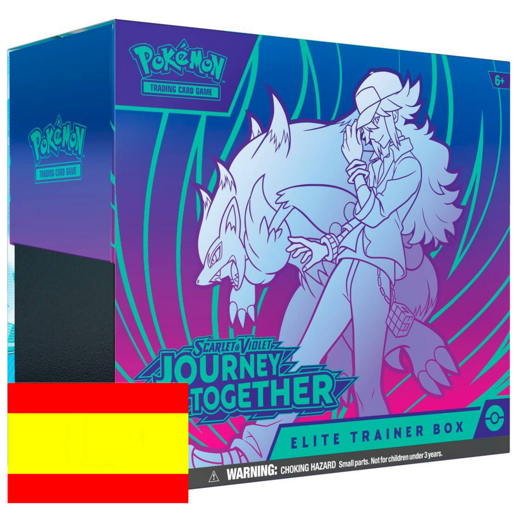 Elite Trainer Box Pokémon Journey Together y Juntos de Aventura