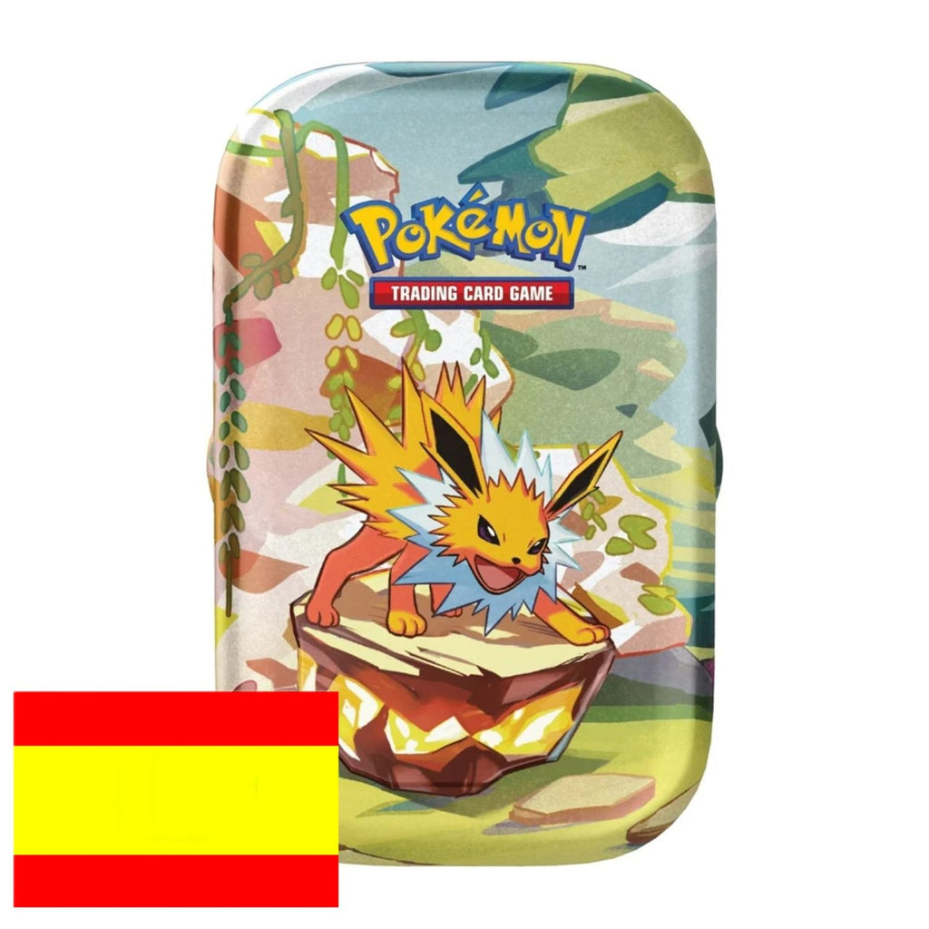 Mini Latas Pokémon Prismatic Evolutions y Evoluciones Prismáticas