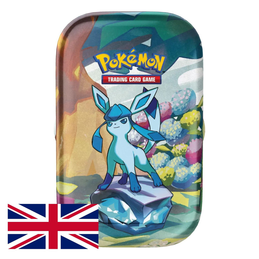 Mini Latas Pokémon Prismatic Evolutions y Evoluciones Prismáticas