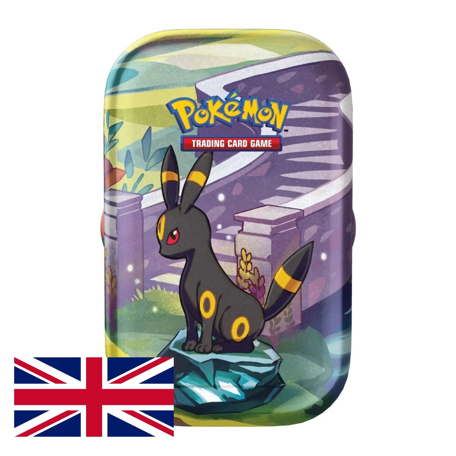 Mini Latas Pokémon Prismatic Evolutions y Evoluciones Prismáticas