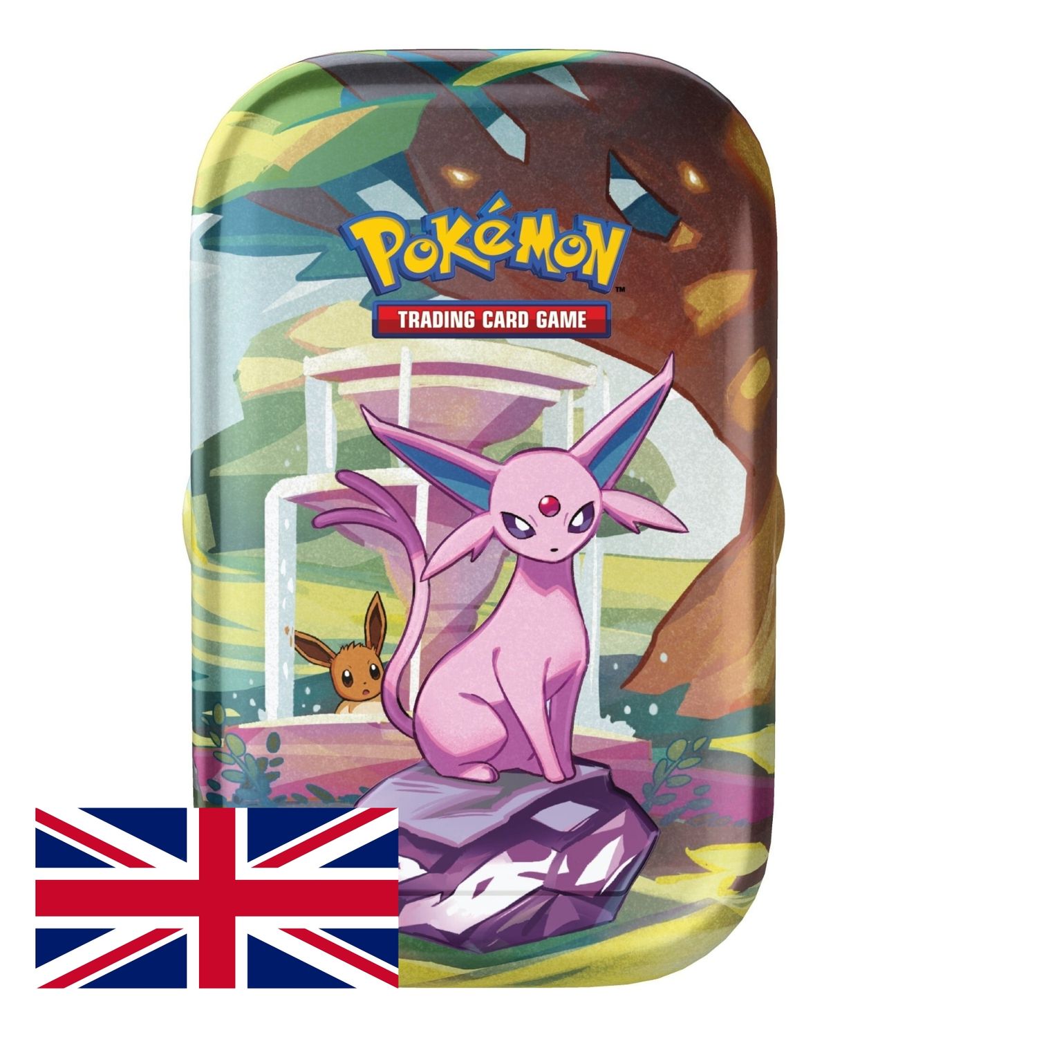 Mini Latas Pokémon Prismatic Evolutions y Evoluciones Prismáticas