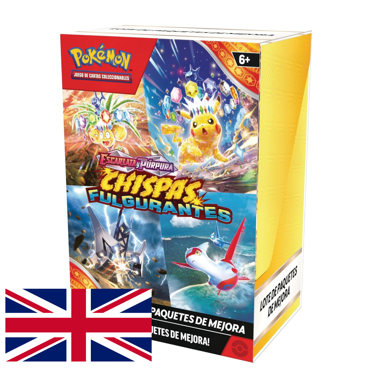 Booster Bundle Pokémon Chispas Fulgurantes