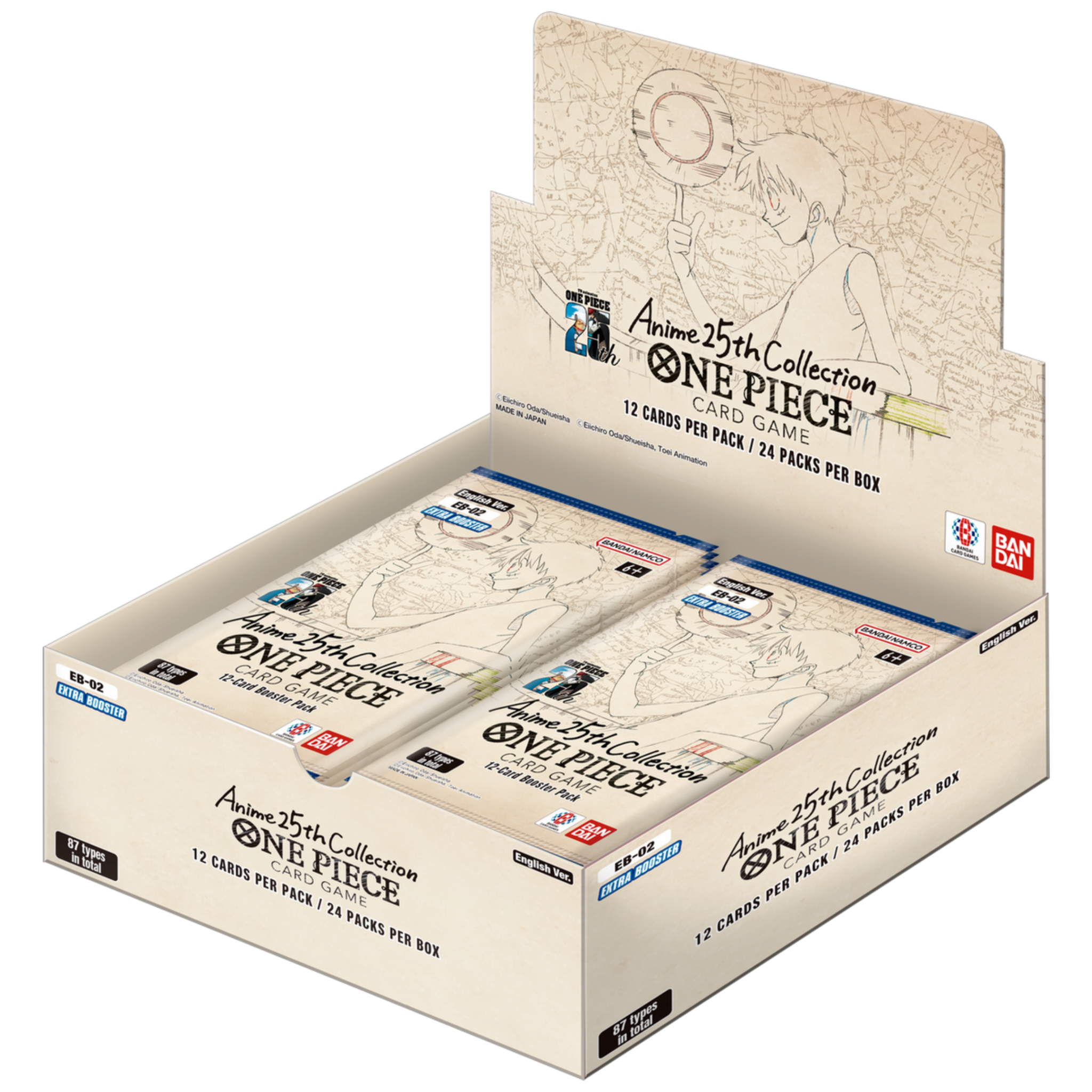 Anime 25th Collection Booster EB02 - One Piece Card Game