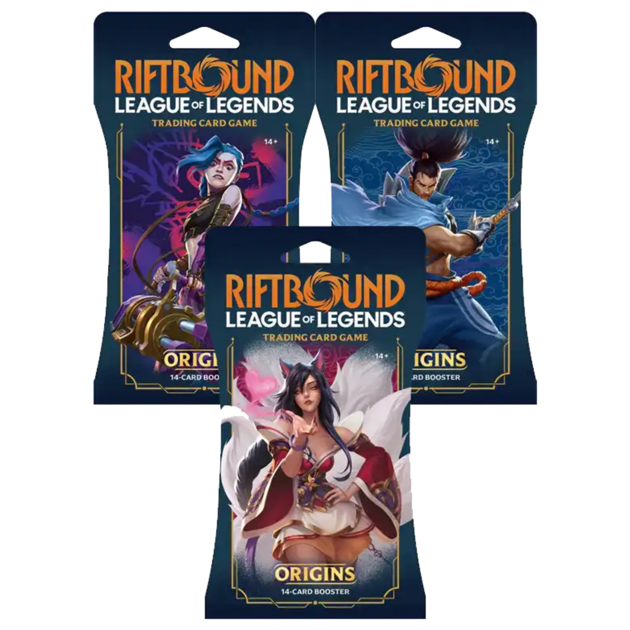Sobre emblistado Origins Riftbound: League of Legends TCG