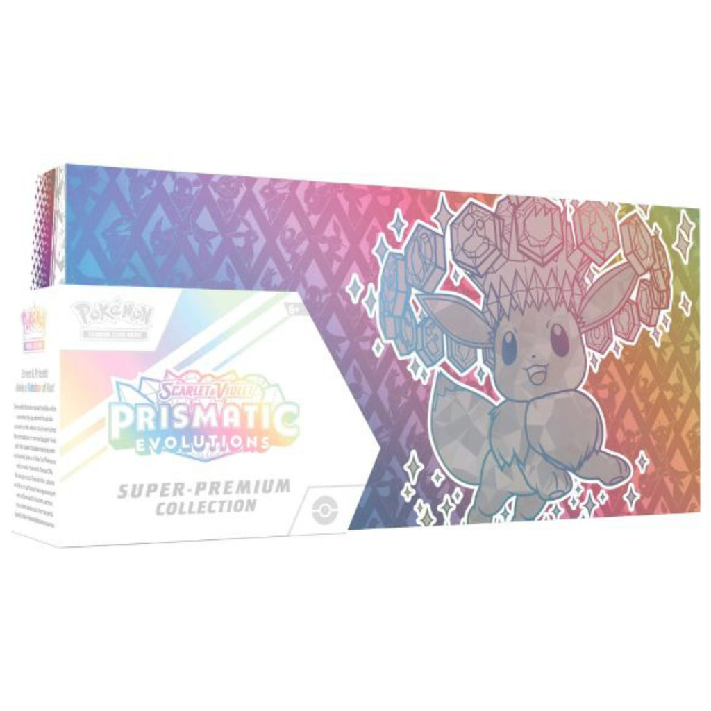 Super Premium Collection  Prismatic Evolutions y Evoluciones Prismáticas