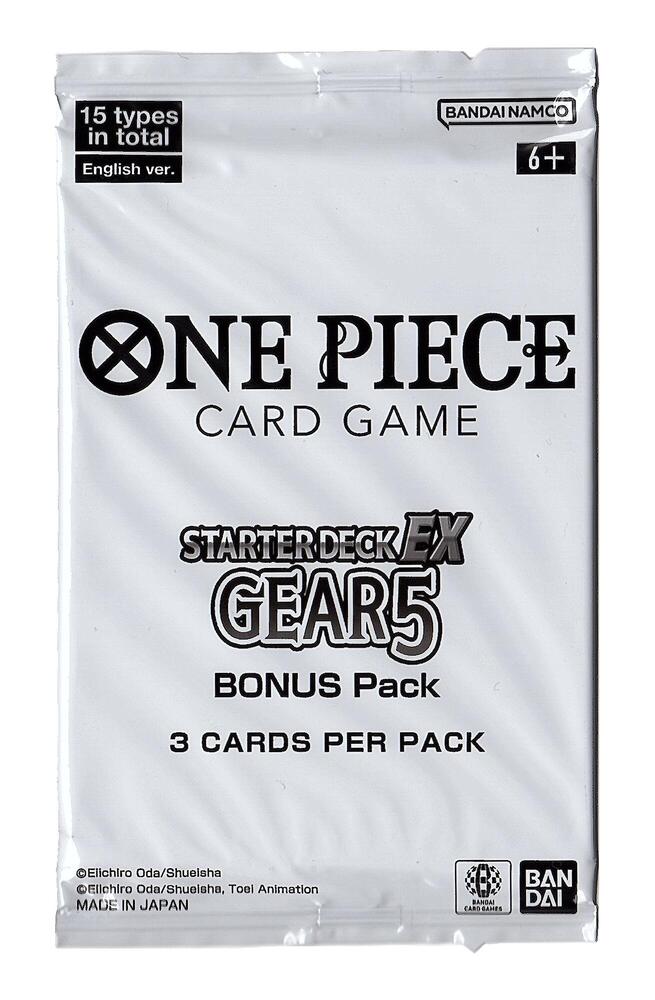 Sobre Starter Deck EX: Gear 5 Bonus Pack - One Piece Card Game