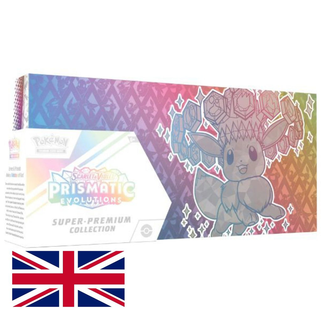 Super Premium Collection  Prismatic Evolutions y Evoluciones Prismáticas