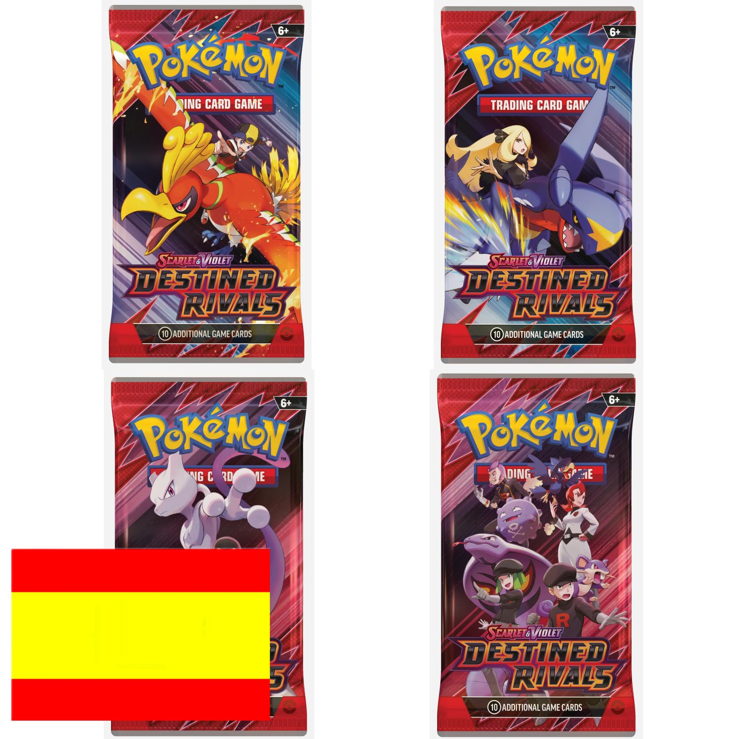 Sobres Destined Rivals y Rivales Predestinados