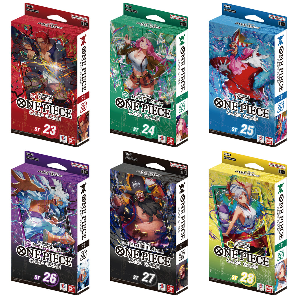 Starter Deck ST23 • ST24 • ST25 • ST26 • ST27 • ST28 - One Piece Card Game