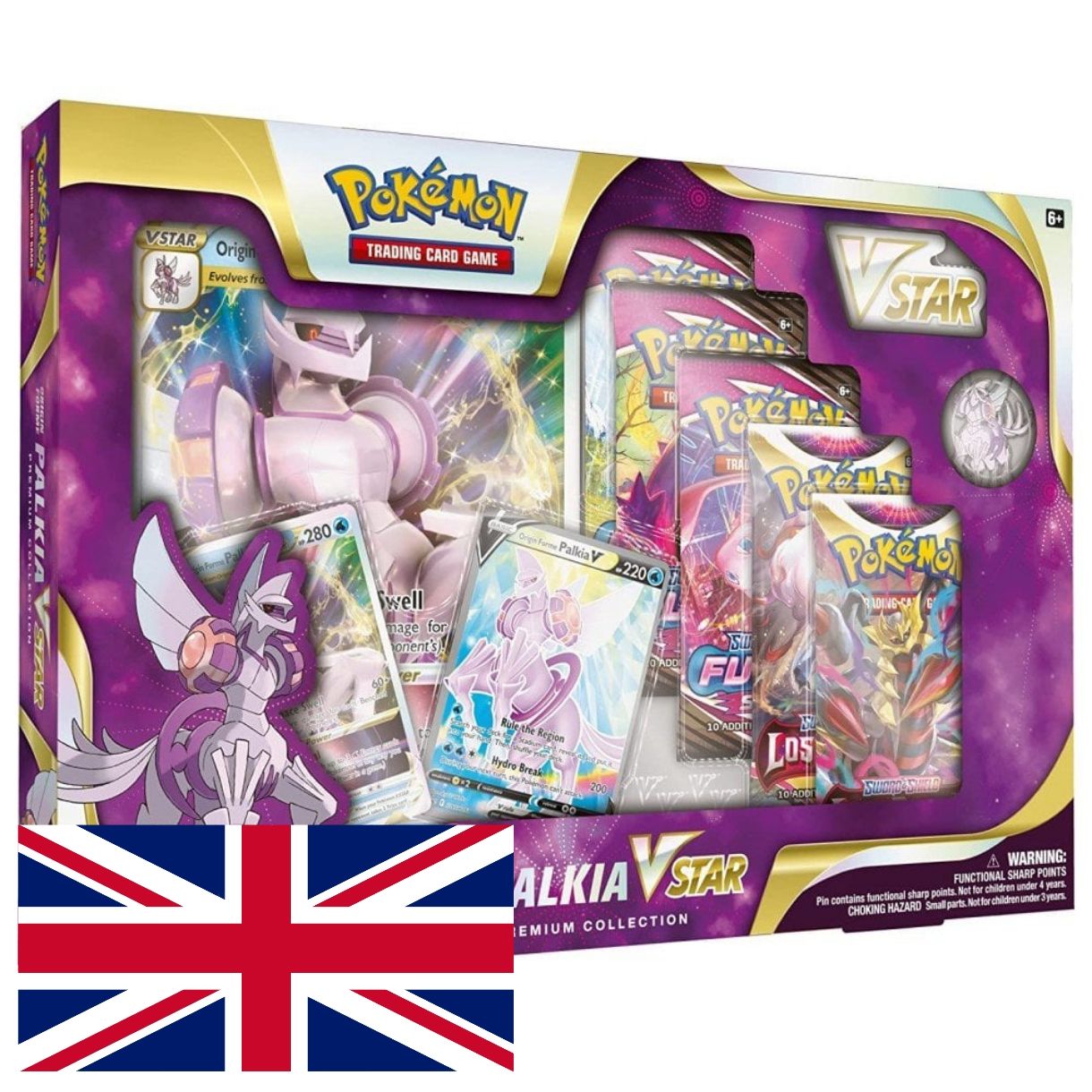 Colecciones Premium Dialga Origen V-ASTRO y Palkia Origen V-ASTRO Pokémon