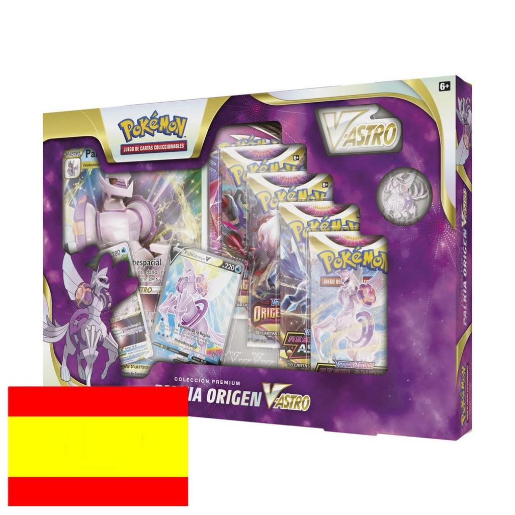 Colecciones Premium Dialga Origen V-ASTRO y Palkia Origen V-ASTRO Pokémon