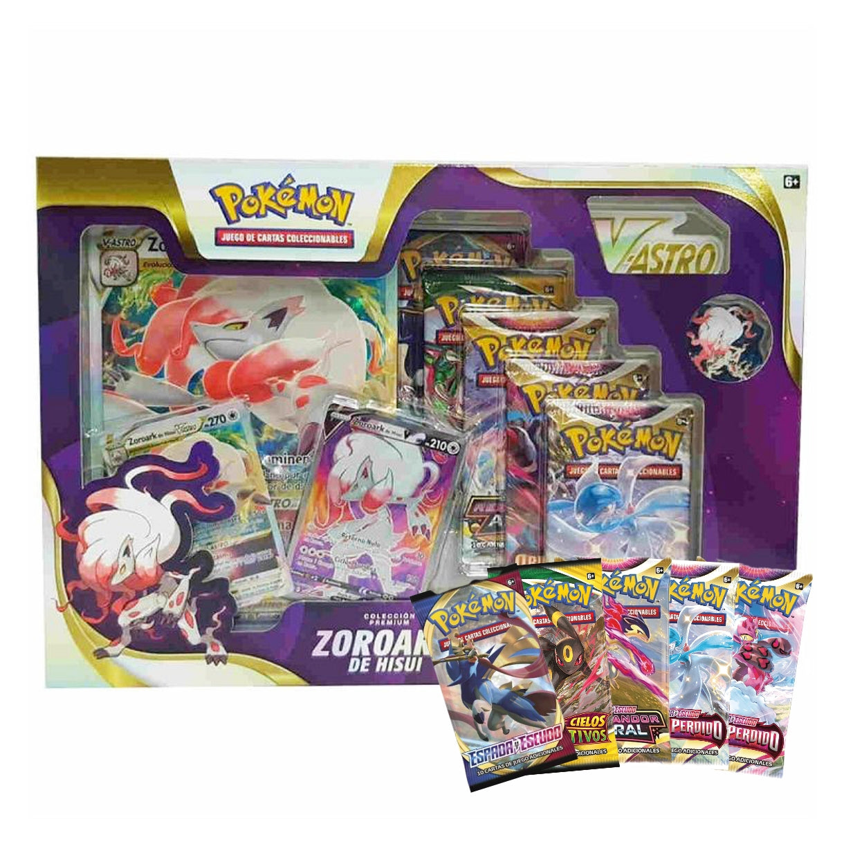 Colección premium Zoroark de Hisui V‑ASTRO  Pokémon