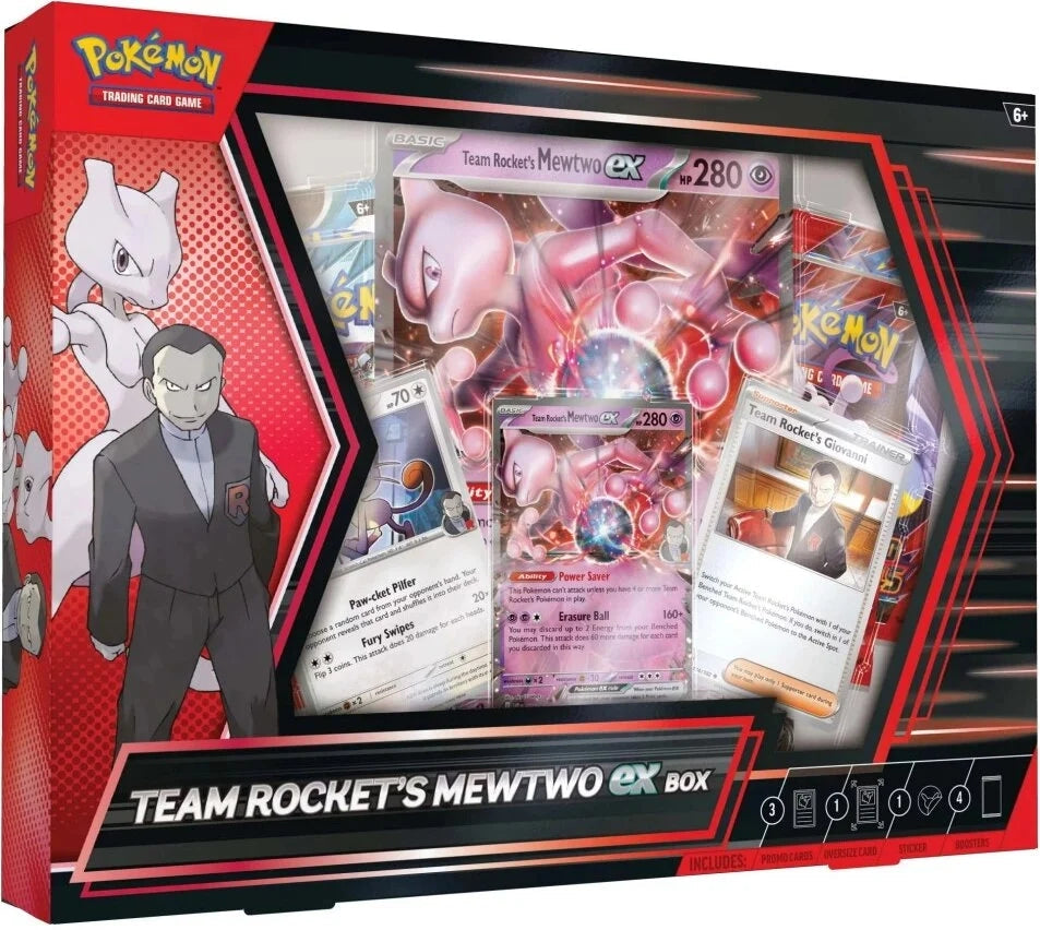 Pokémon Team Rocket Mewtwo´s Ex Box