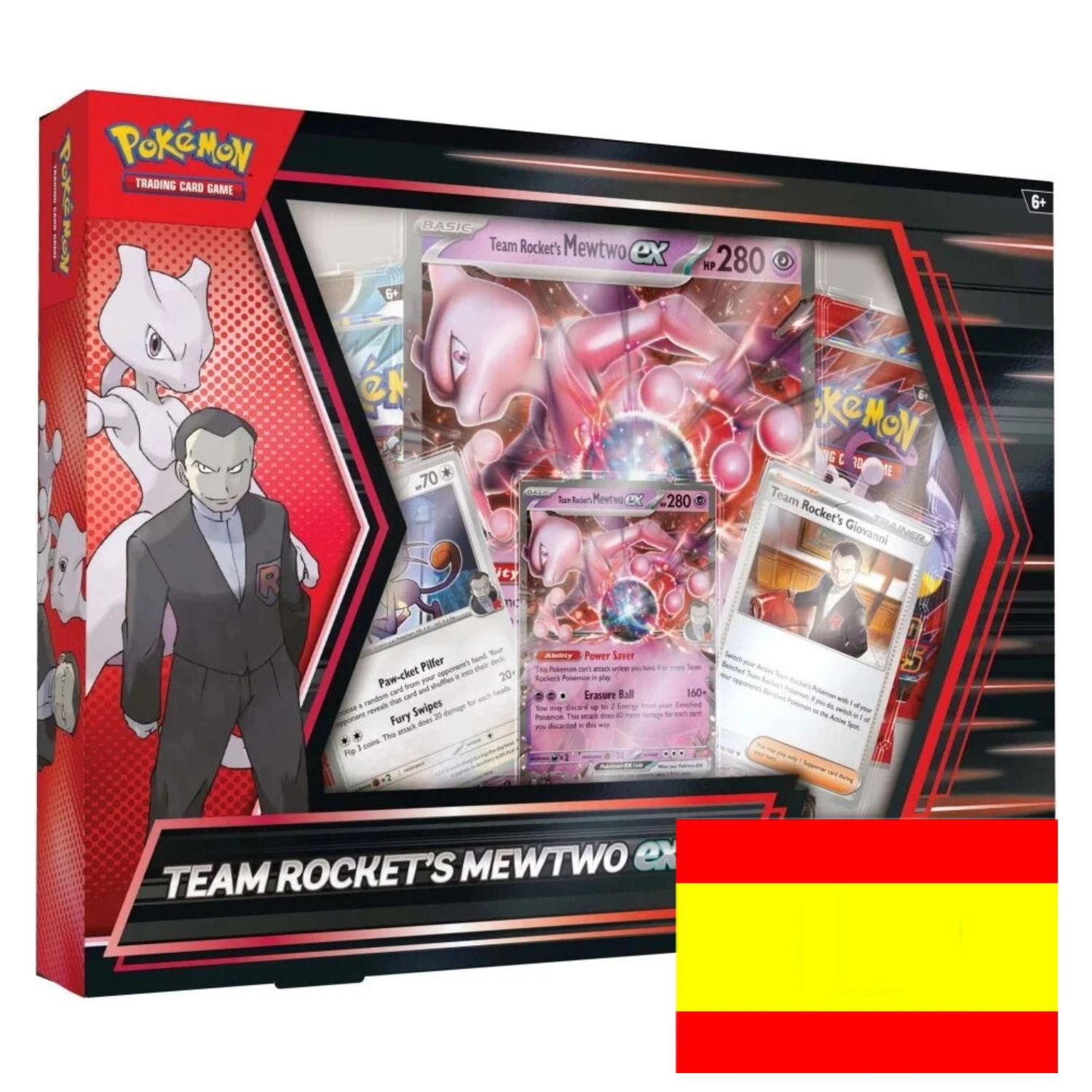 Pokémon Team Rocket Mewtwo´s Ex Box