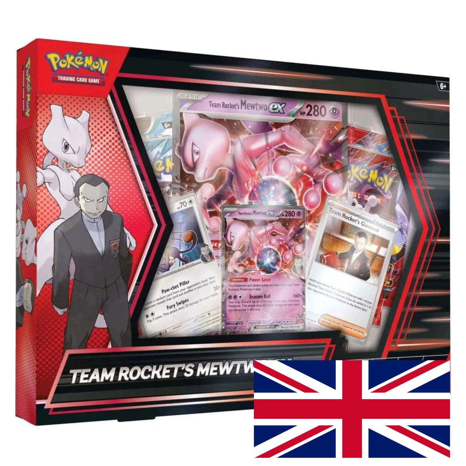 Pokémon Team Rocket Mewtwo´s Ex Box