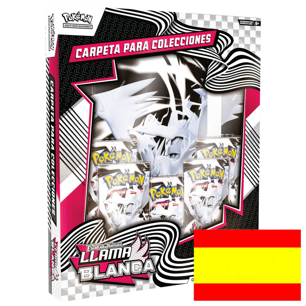 Binder Collection Pokémon White Flare - Black Bolt y Llama Blanca - Fulgor Negro