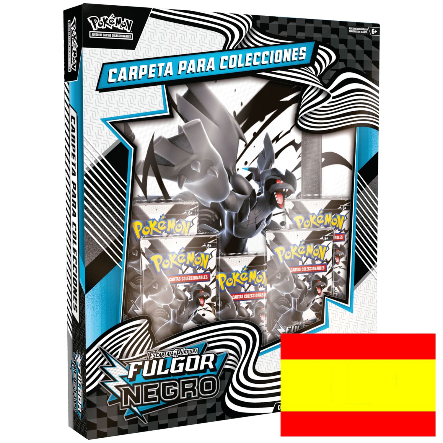 Binder Collection Pokémon White Flare - Black Bolt y Llama Blanca - Fulgor Negro
