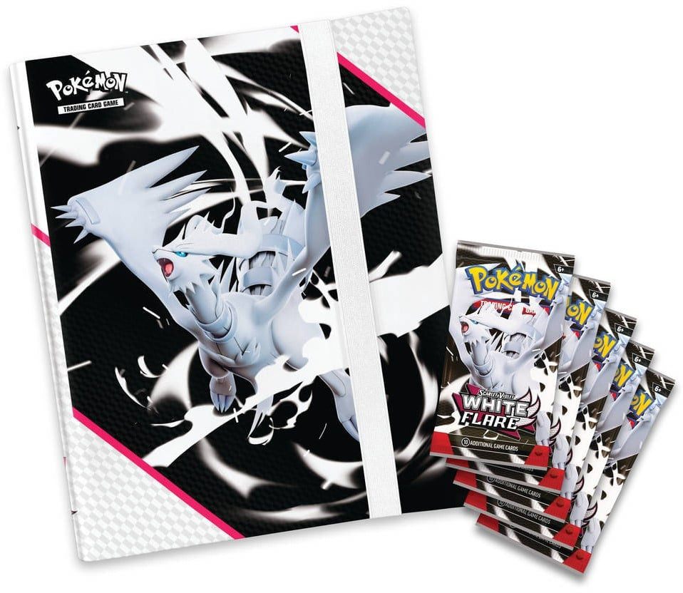Binder Collection Pokémon White Flare - Black Bolt y Llama Blanca - Fulgor Negro