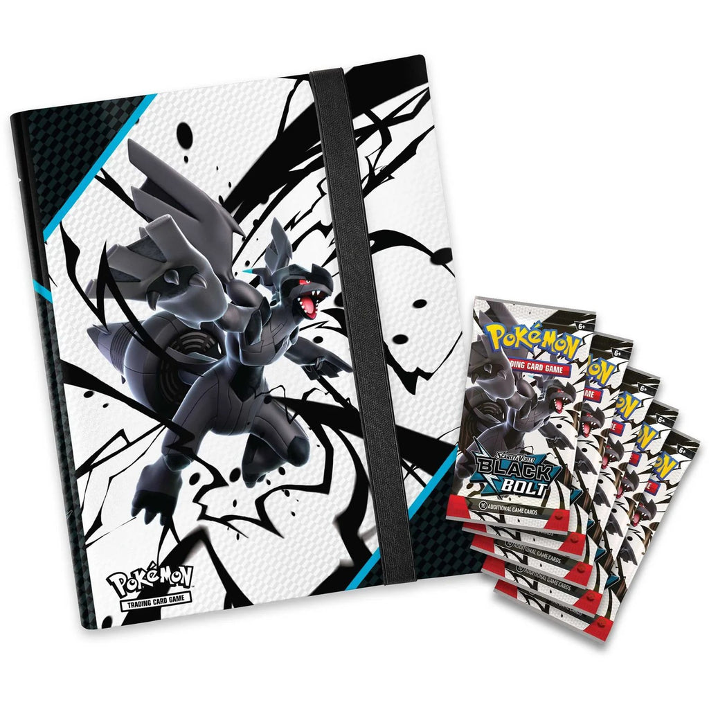 Binder Collection Pokémon White Flare - Black Bolt y Llama Blanca - Fulgor Negro