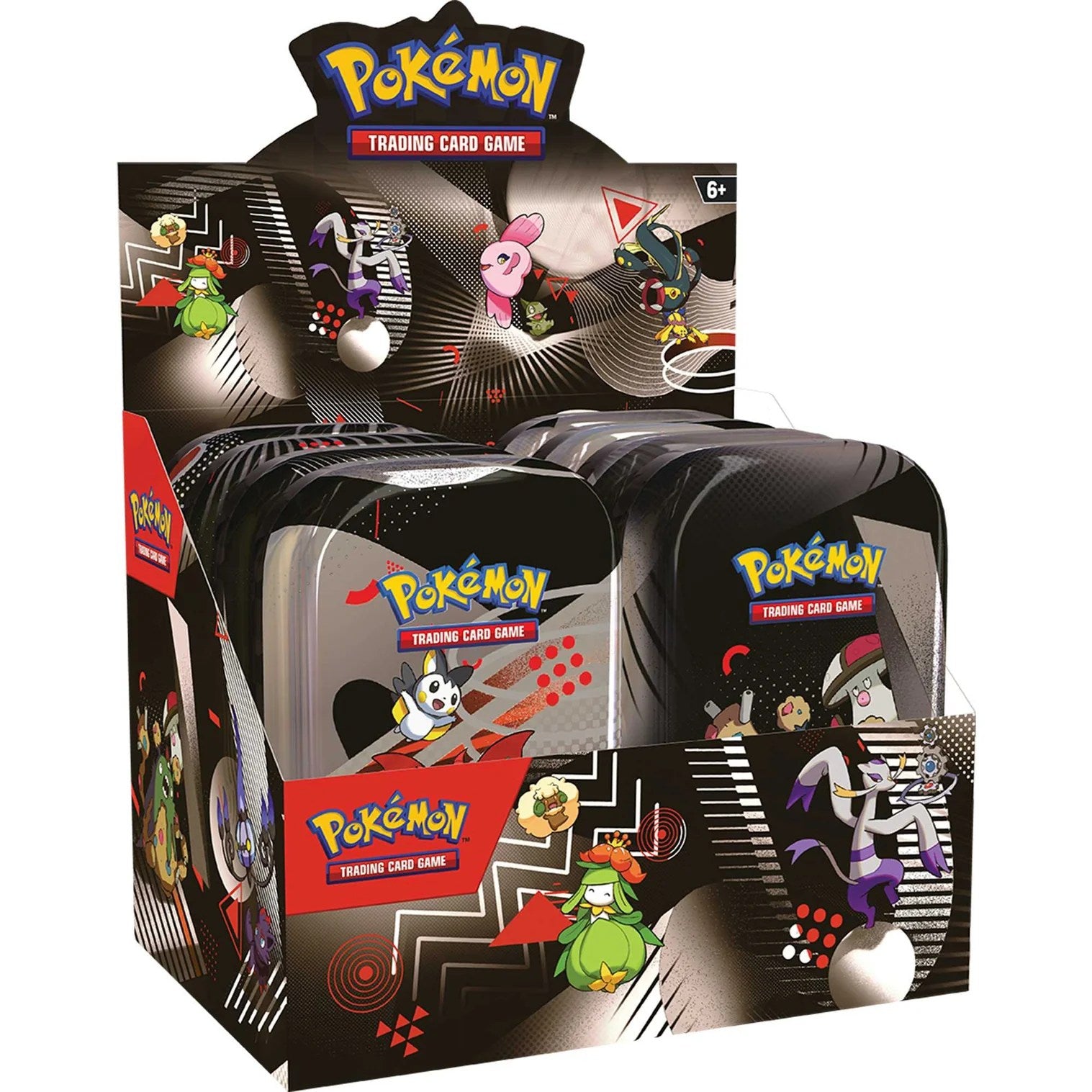 Mini Latas Pokémon White Flare - Black Bolt y Llama Blanca - Fulgor Negro
