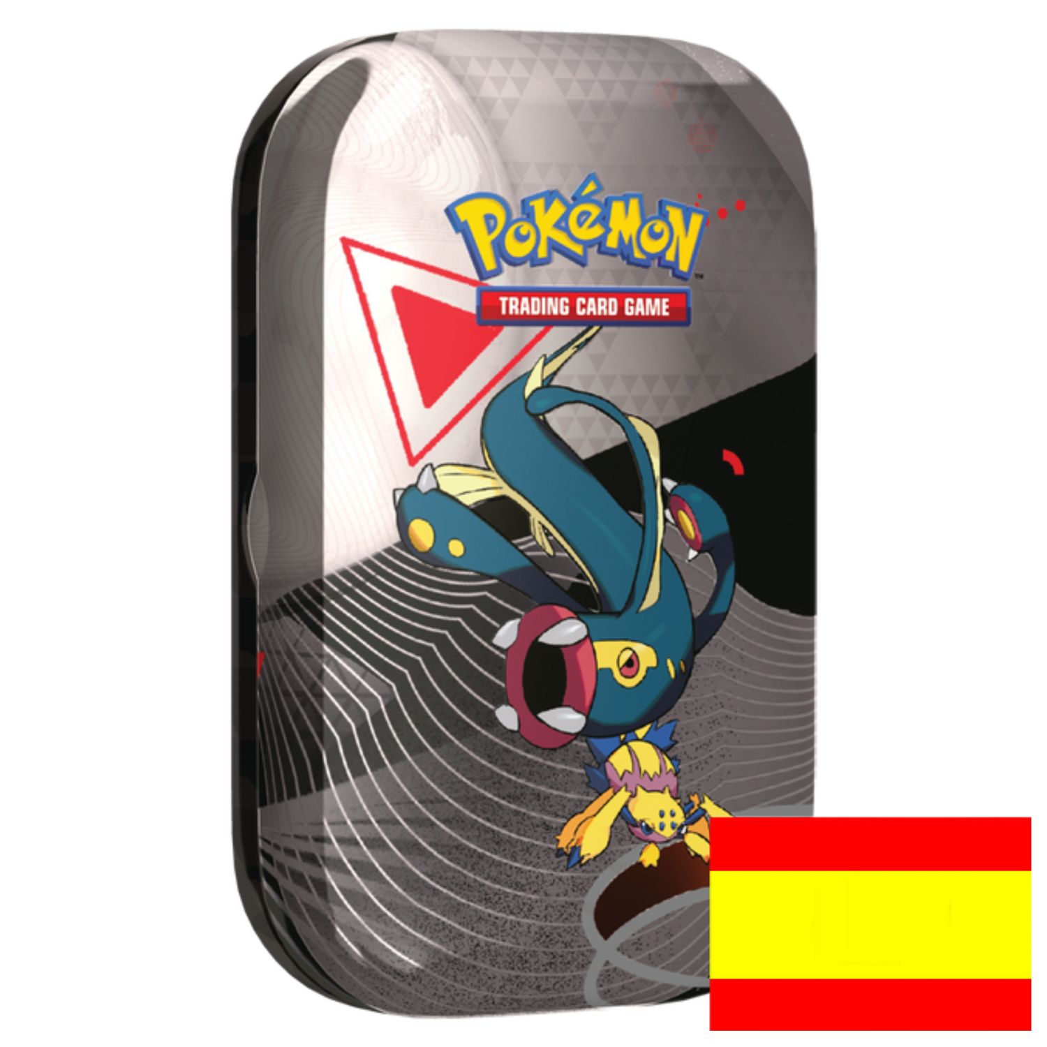 Pokémon TCG Lata Azura Legends – Incluye 1 Promo De Xerneas Ex Y 4 Sobres De Expansión, Multicolor, Caja Metálica Para Guardar Cartas