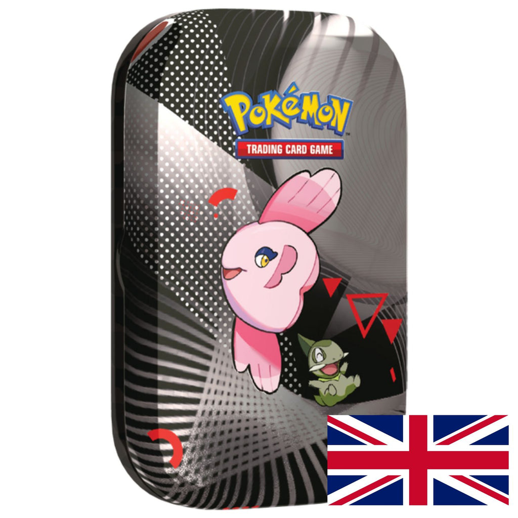 Mini Latas Pokémon White Flare - Black Bolt y Llama Blanca - Fulgor Negro