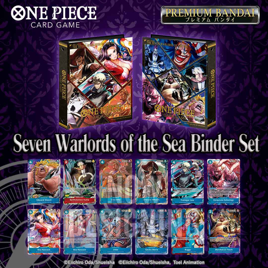 Seven Warlords of the Sea Binder Set - One Piece Card Game
